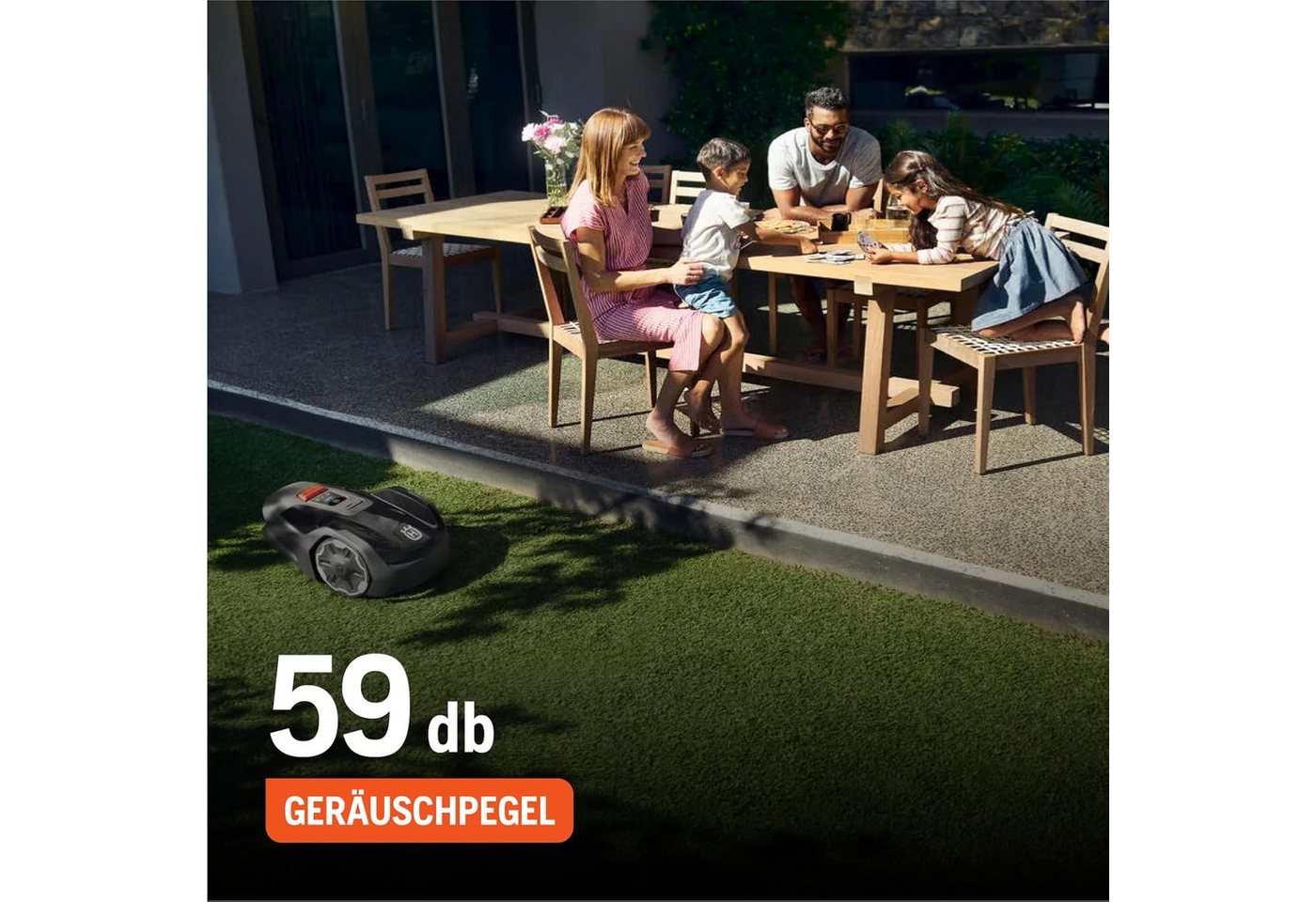 Husqvarna Rasenmähroboter Aspire R4, fÃ... Husqvarna Rasenmähroboter Aspire R4, fÃ...