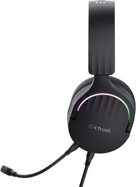 Trust Gaming GXT 490 Fayzo Gaming-Headset (Stilvolle RGB-Beleuchtung, Mit Kabel, 85% Recyclingkunststoff,Surround Sound,50mm Treiber,2m Kabel,Mikrofon)