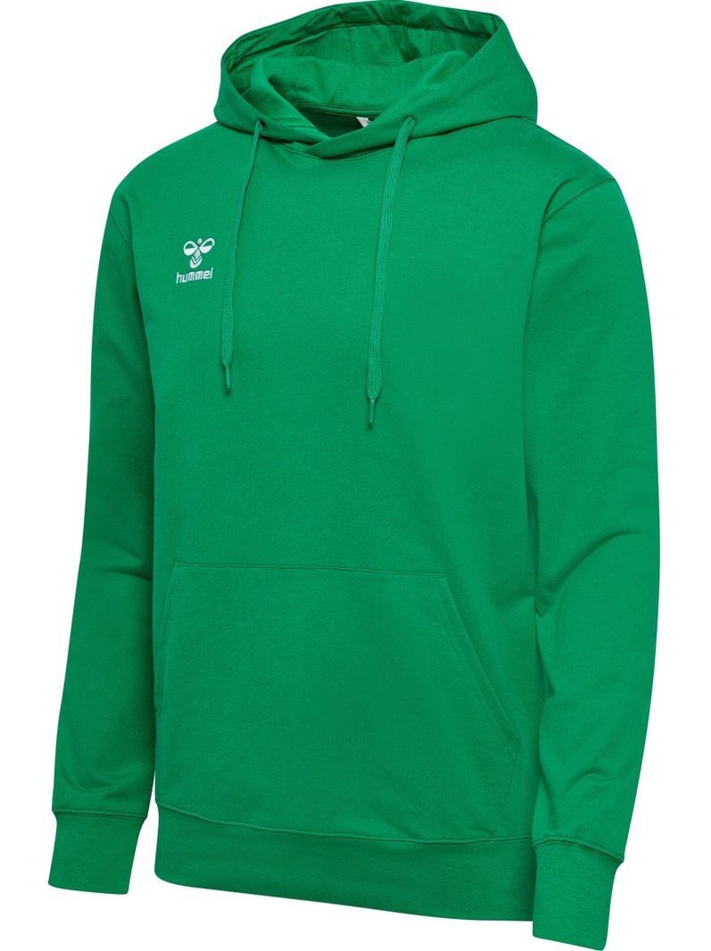 hummel Kapuzenpullover hmlGO 2.0 Hoodie (Bio-Baumwolle) grün Herren