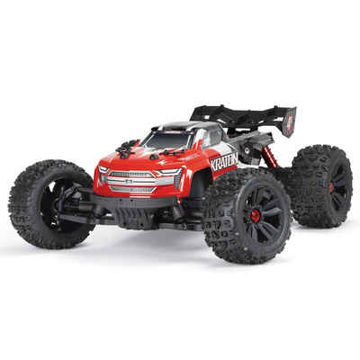 Arrma RC-Buggy Arrma KRATON 4X4 4S V2 RC BLX Speed Monstertruck RTR 1/10 Rot