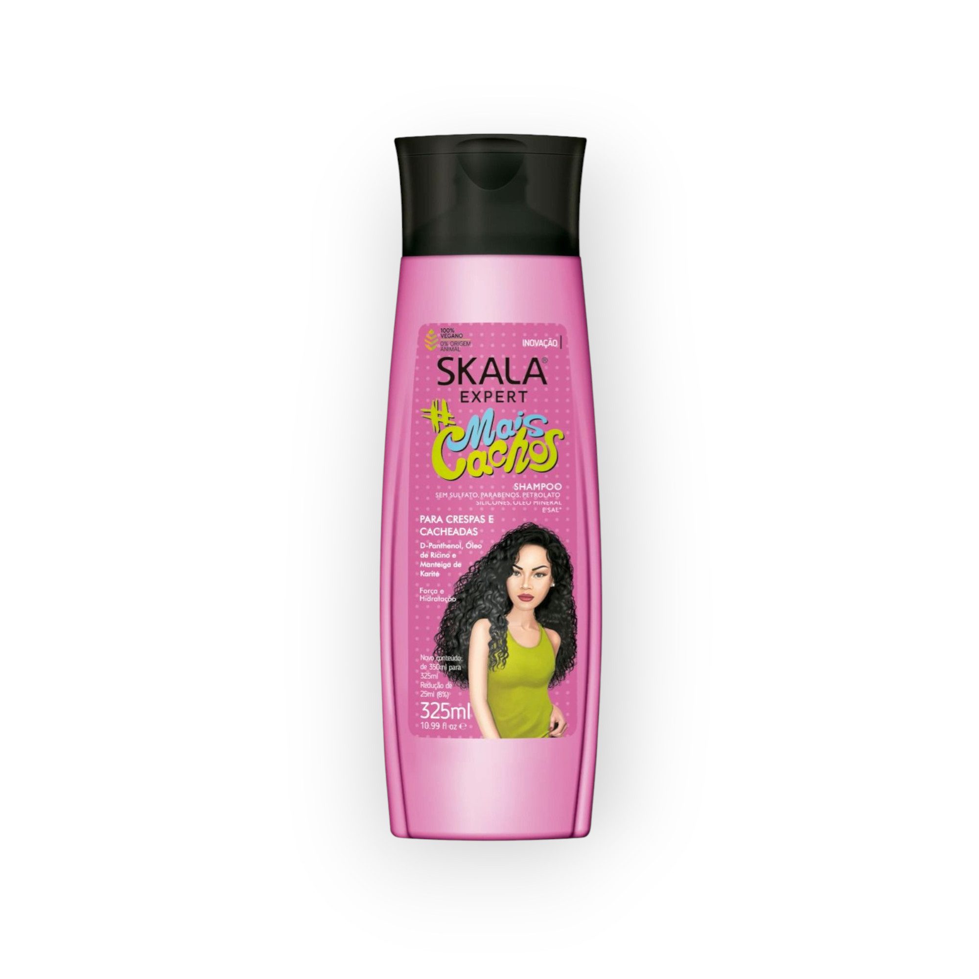 Festes Haarshampoo Skala Shampoo Mais Cachos