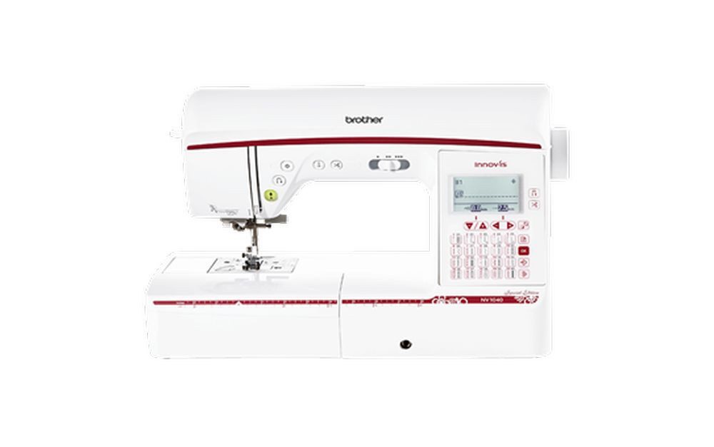 Brother Nähmaschine Innov-is NV1040 Special Edition, 40 Programme, Nähfußhub per Hand und Kniehebel