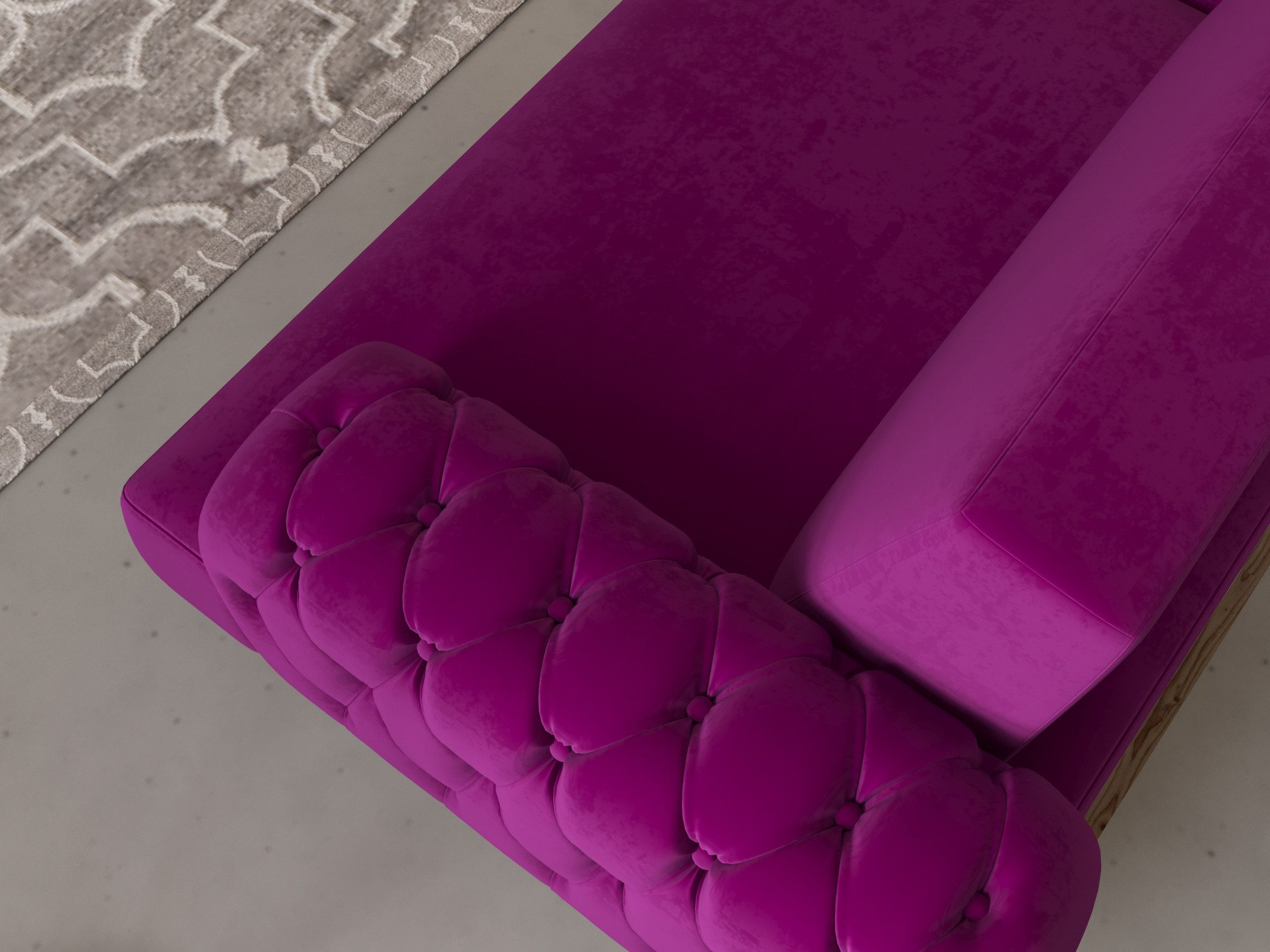 Möbeldreams Chesterfield-Sofa Chesterfield Sofa Modern Verstellbare Rückenlehne