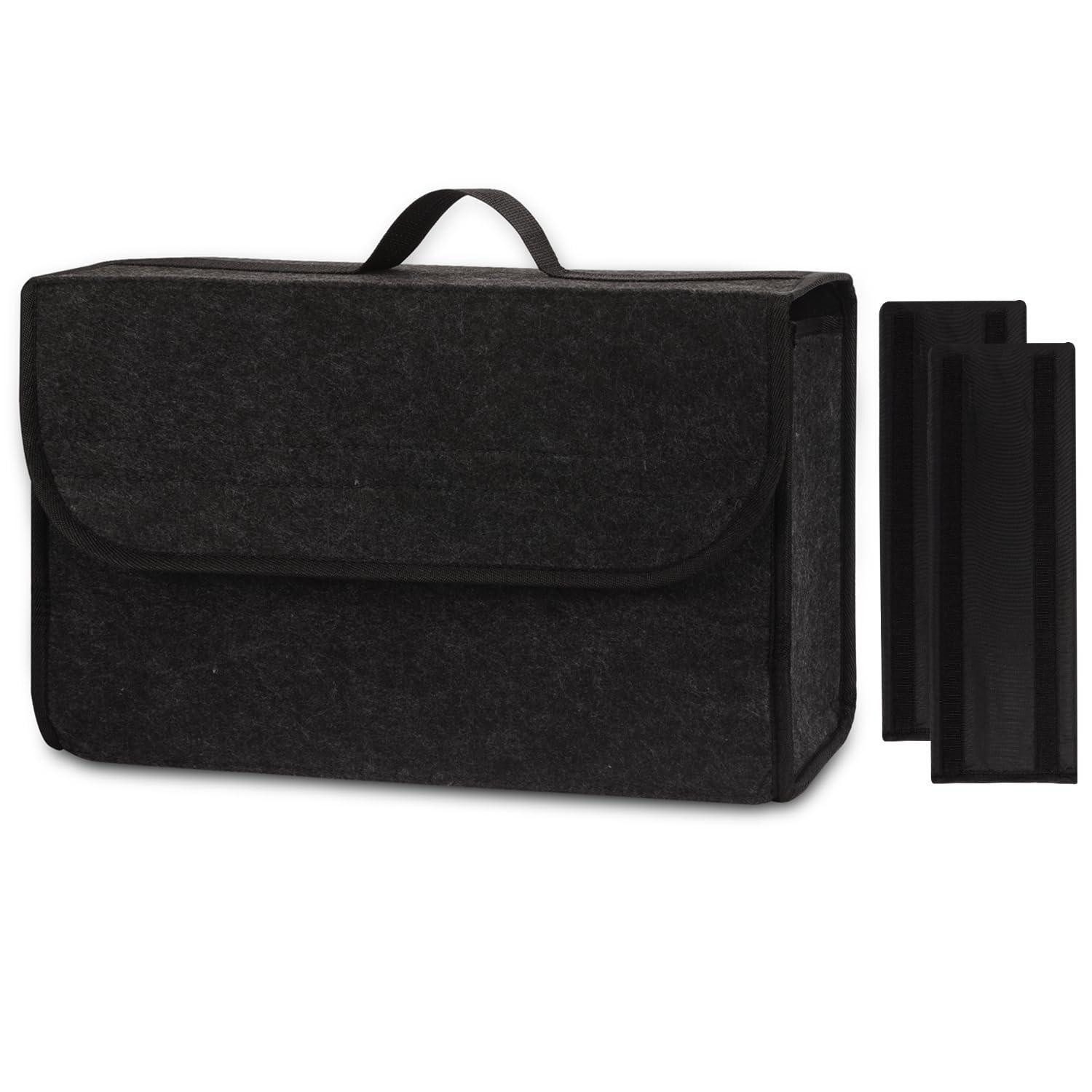 LuxusKollektion Werkzeugbox Auto Organizer Toolbag Filz Klett Kofferraumtasche 40x15x25 cm Upgrade
