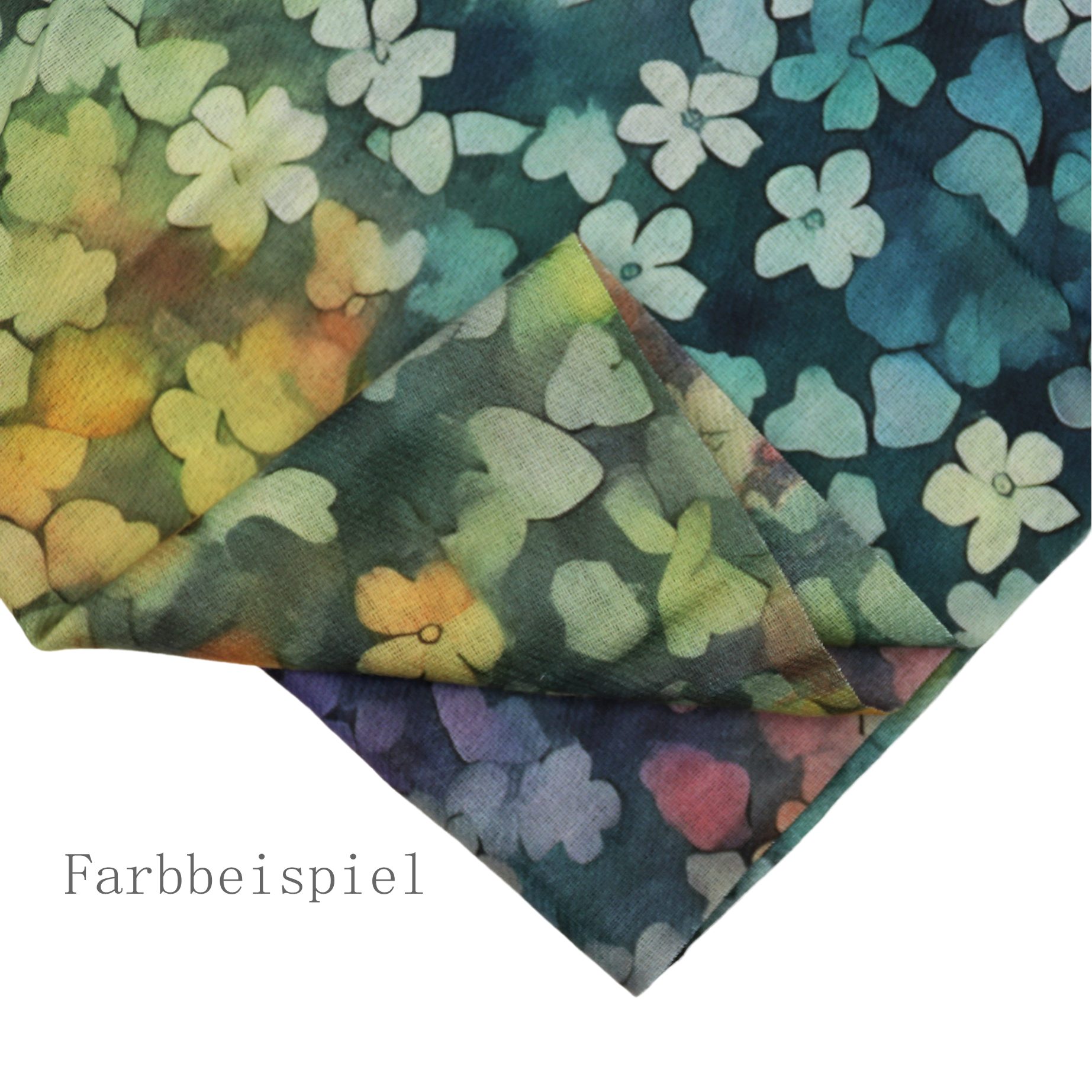 MIRROSI Loop Damen Schal mit Blümchen-Muster günstig online kaufen