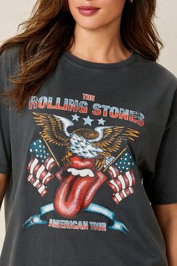 Next T-Shirt Lizenziertes Band T-Shirt, Rolling Stones Grafik (1-tlg)