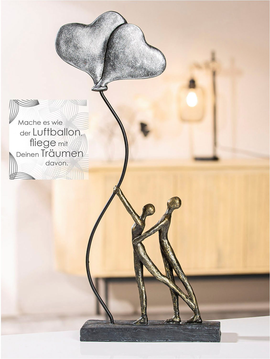 Casablanca by Gilde Dekofigur Skulptur "Love Balloon" (1 St)