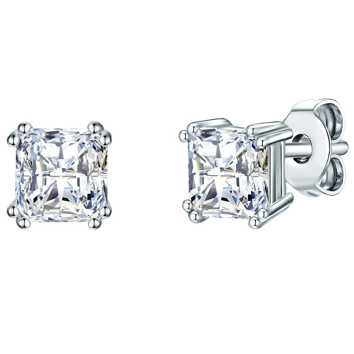 Trilani Paar Ohrstecker silber, aus Sterling Silber