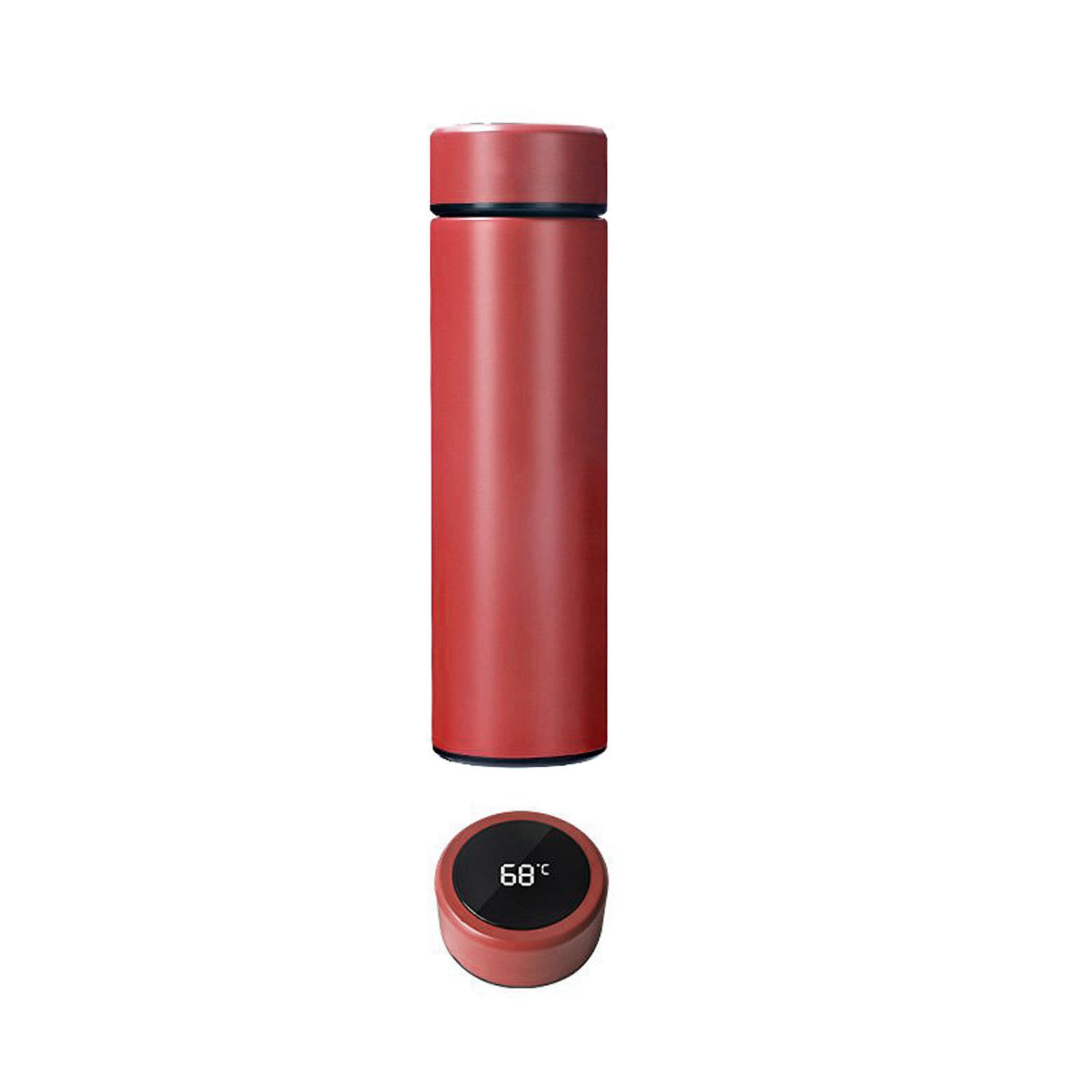 HAC24 Isolierflasche Thermoflasche Isolierflasche Чашки, mit LED-Touch-Display 450 ml