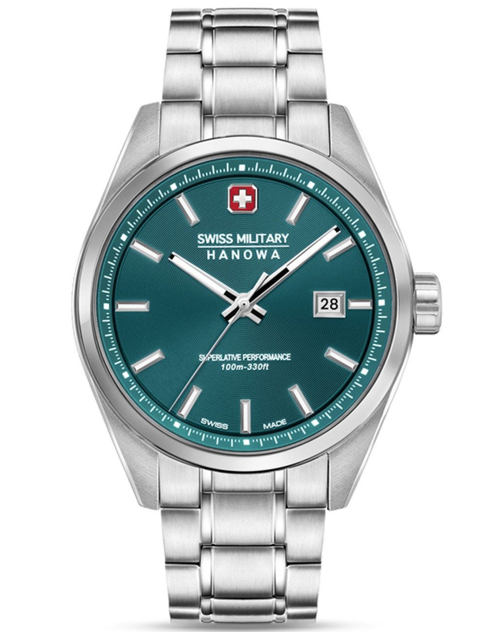 Quarzuhr Swiss Military Hanowa SMWGH0004104 Herrenuhr Pioneer 41mm 10ATM Swiss Military Hanowa SMWGH0004104 Herrenuhr Pioneer 41mm 10ATM