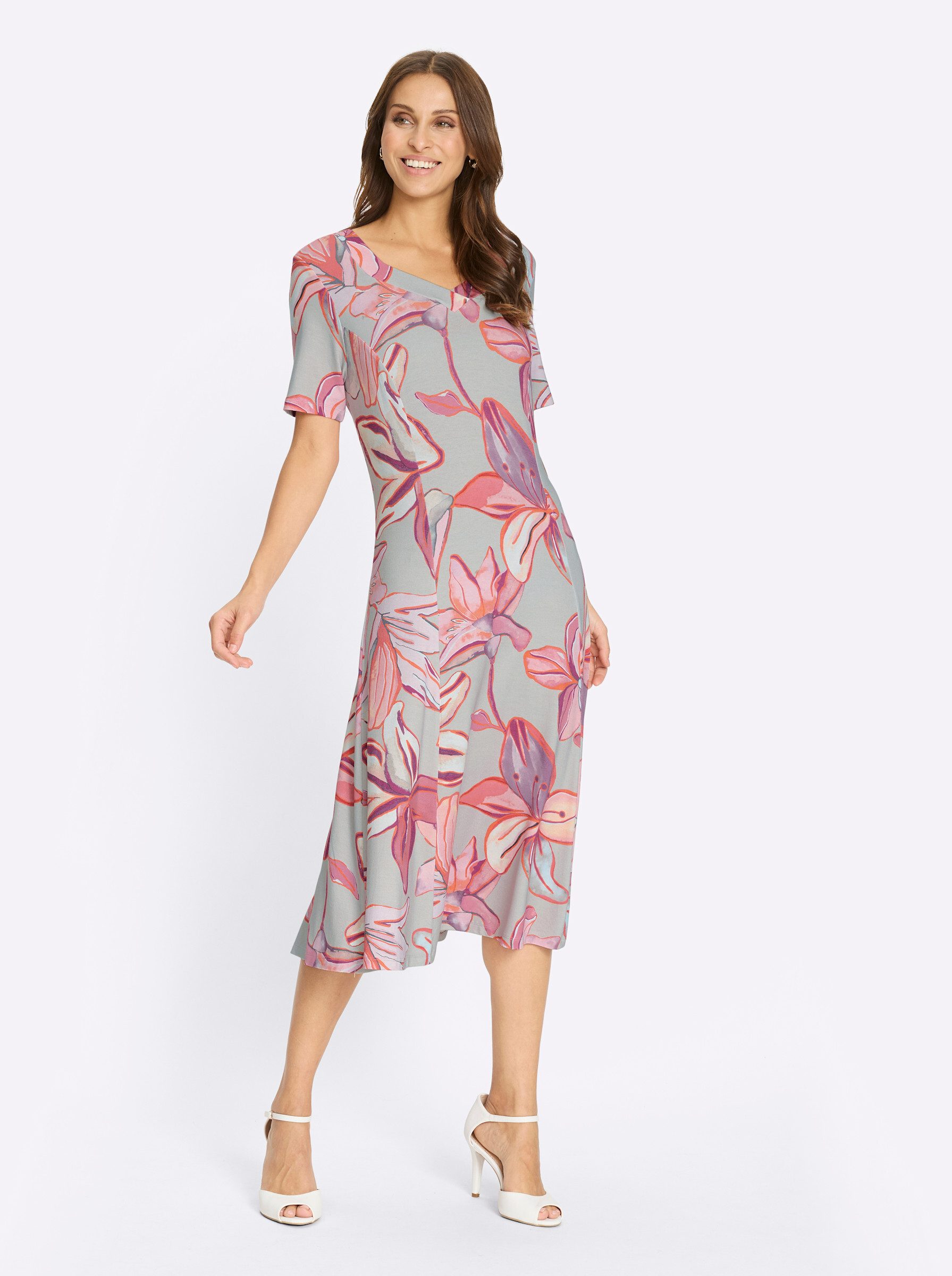 Witt Jerseykleid Jersey-Kleid Kurzarm