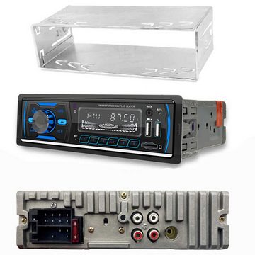 Retoo Autoradio Bluetooth Freisprecheinrichtung Fernbedienung Player 2 USB Autoradio (Hören von UKW-Radio verwendet, RGB-Hintergrundbeleuchtung, Moderne Bluetooth, USB-Ladeanschluss)