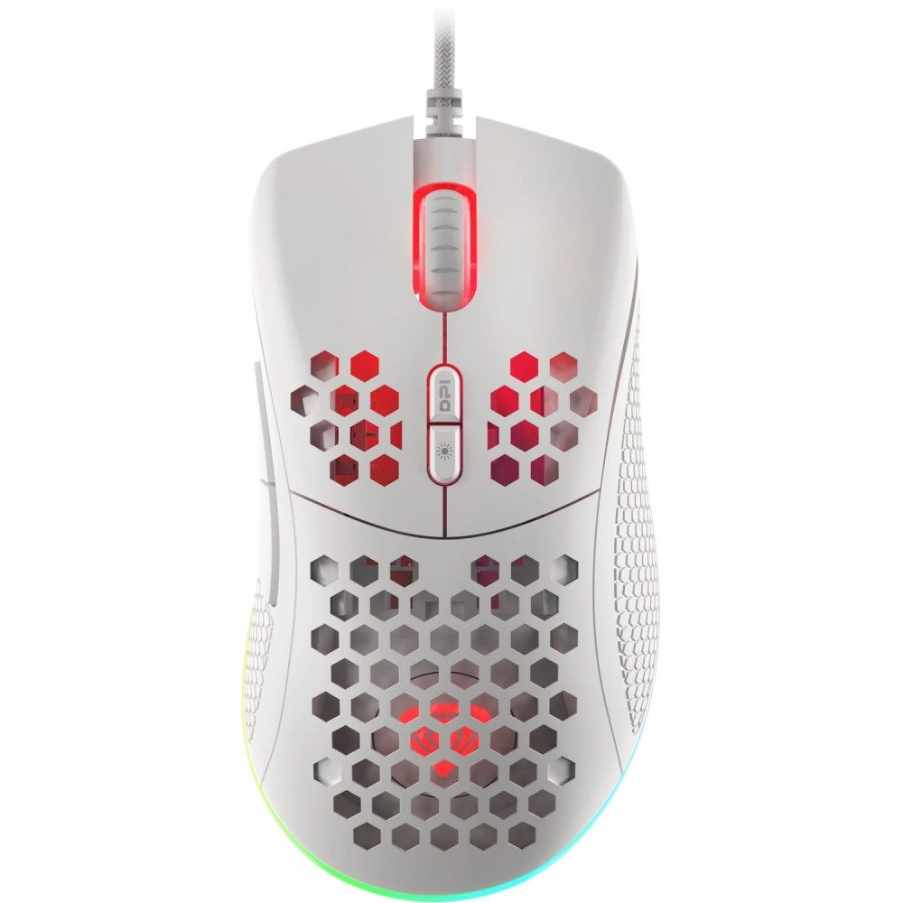 Genesis Krypton 555 Ultralight - Gaming-Maus - weiß Mäuse