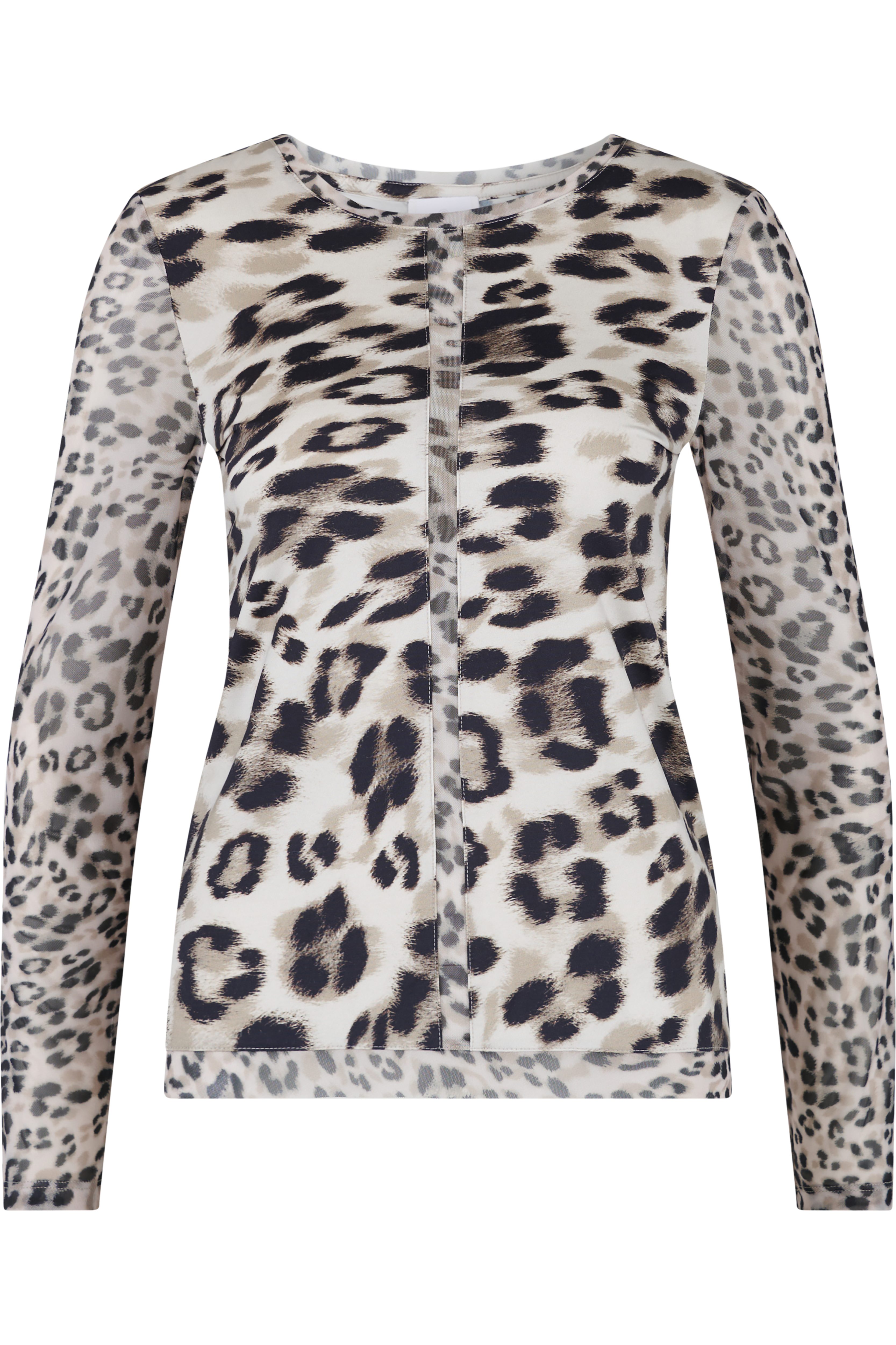 Sportalm Kitzbühel Rundhalsshirt mit Animalprint günstig online kaufen