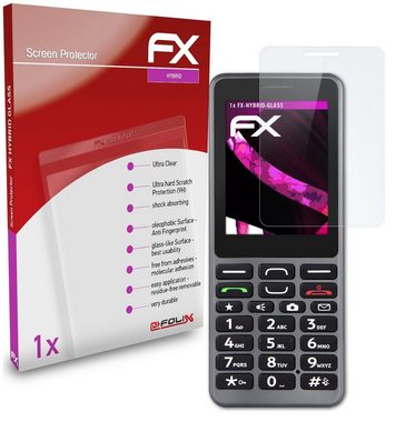 atFoliX Schutzfolie Panzerglasfolie für Doro PhoneEasy 509, Ultradünn und superhart