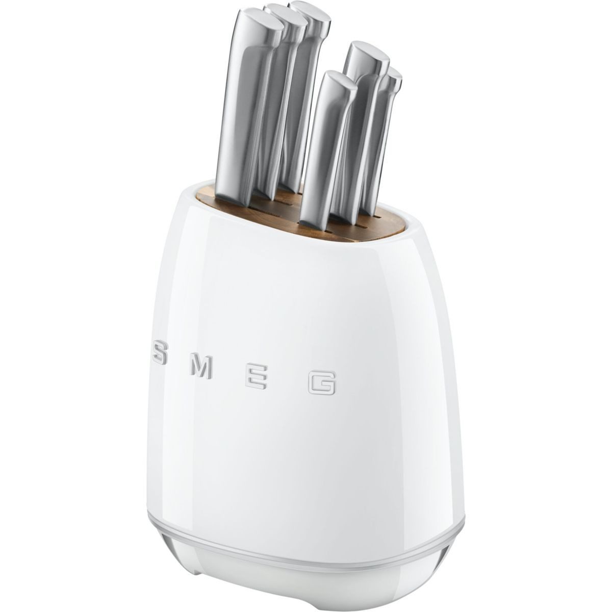 Smeg Zubereitungsmesser KBSF02WH Messerblock-Set – Bild 2 von 5
