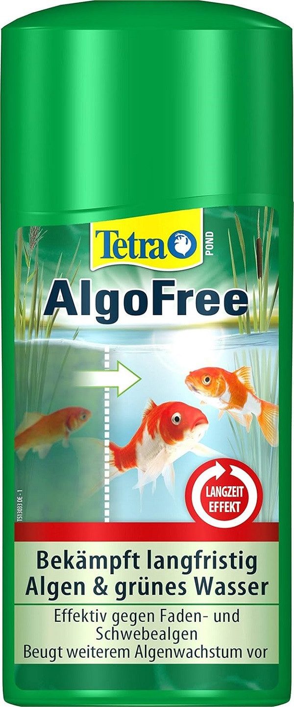Aquariumpflege Tetra Pond AlgoFree Algenmittel gegen Schwebealgen/grünes Wasser 500 L