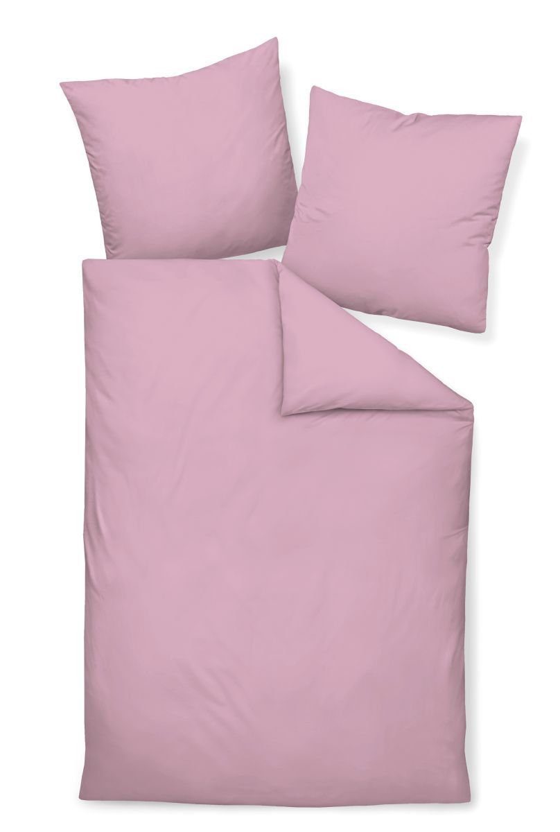 Janine Bettwäsche Unifarbene Janine Mako Satin Bettwäsche 31001, 100% Baumwolle Satin