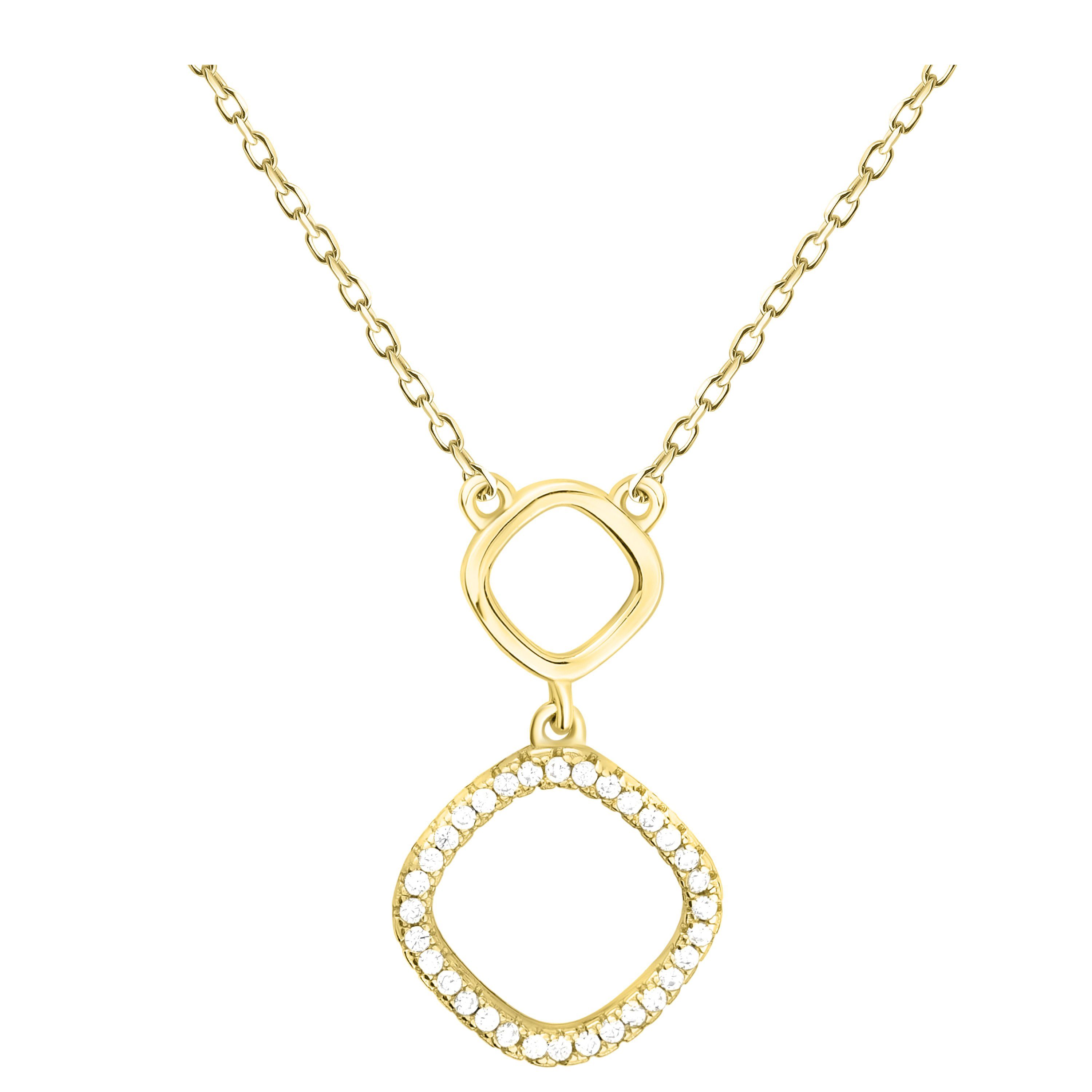 Kette mit Anhänger Kreis