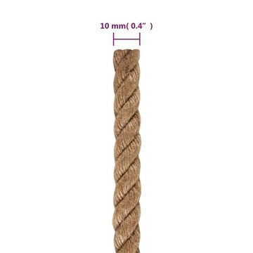 vidaXL Juteseil 25 m Länge 10 mm Stärke Seil (1-tlg)