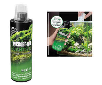 Microbe-Lift Aquarien-Substrat Microbe-Lift flüssiger Kalium Dünger für Pflanzen Plants K 118 ml