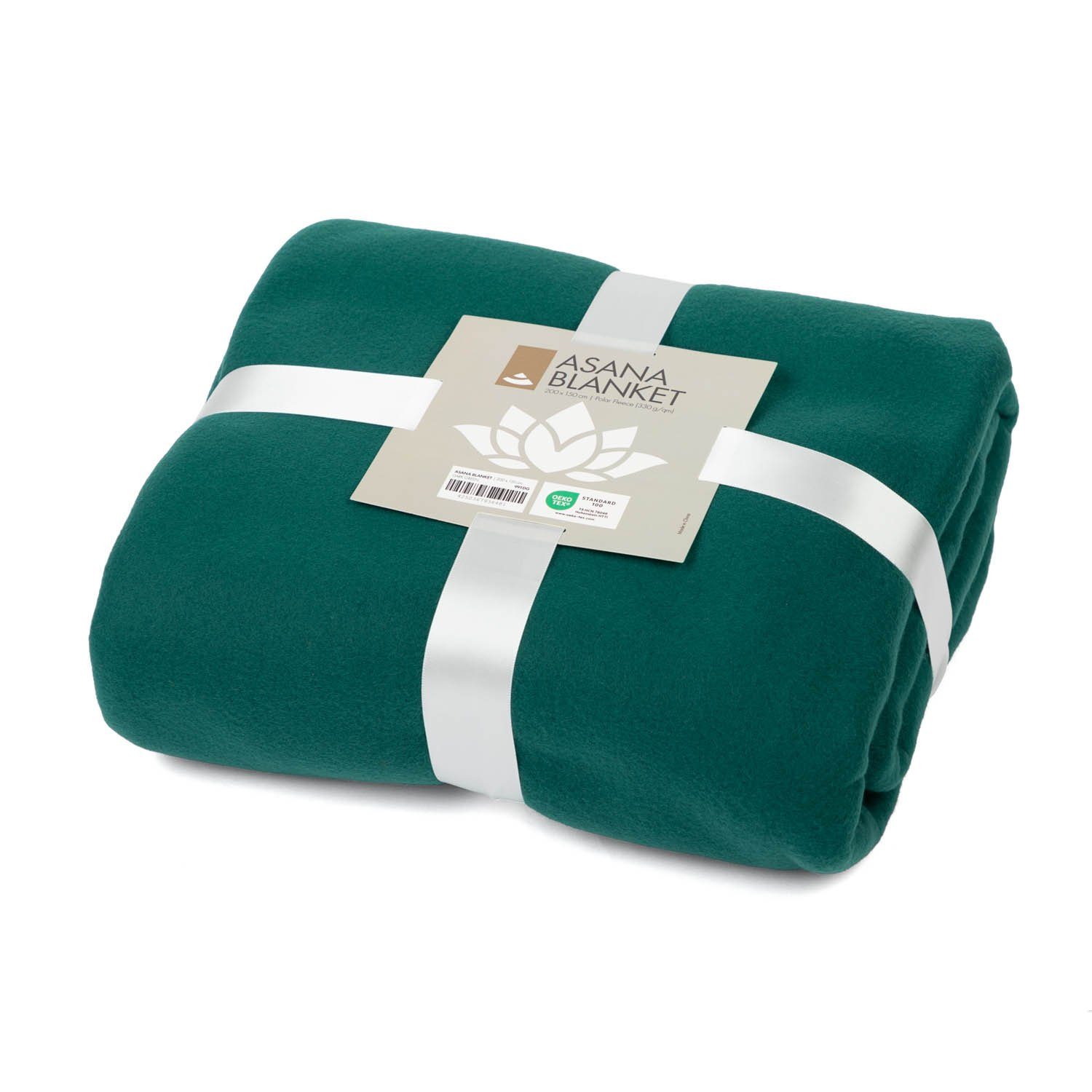 Wohndecke Yogadecke ASANA BLANKET dunkelgrün, bodhi günstig online kaufen