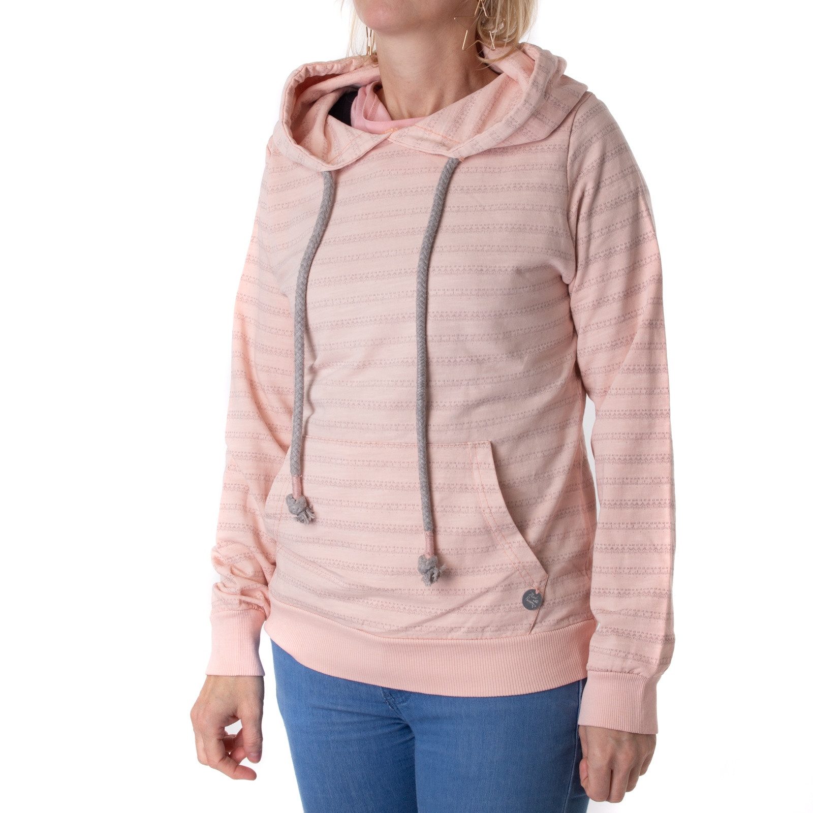 Urban Surface Hoodie Hoodie Urban Surface Sweat Alloverdruck (1-tlg) Streifen Design