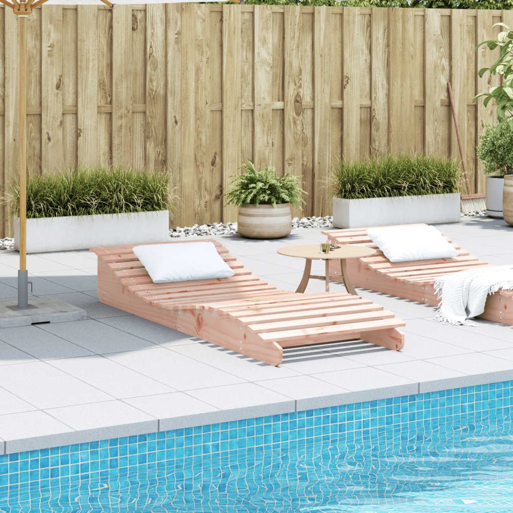 vidaXL Gartenliege Sonnenliege 205x80x31,5 cm Massivholz günstig online kaufen
