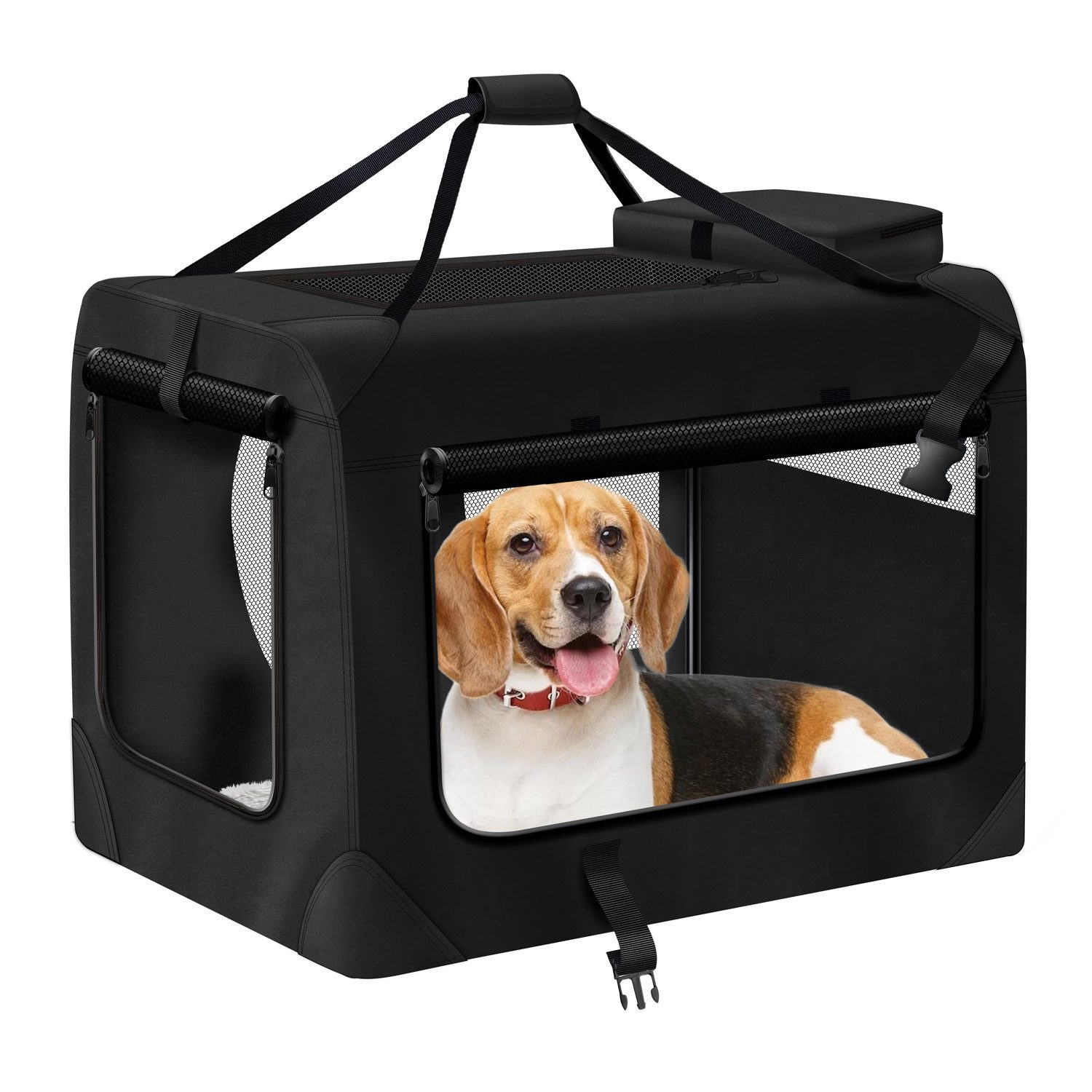 all Pets United Tiertransportbox ALL PETS UNITED Faltbare Haustierbox – wasserfest, mobil & waschbar, Hundebox Haustierbox