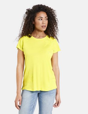 Taifun Kurzarmshirt T-Shirt mit Pailletten-Dekor