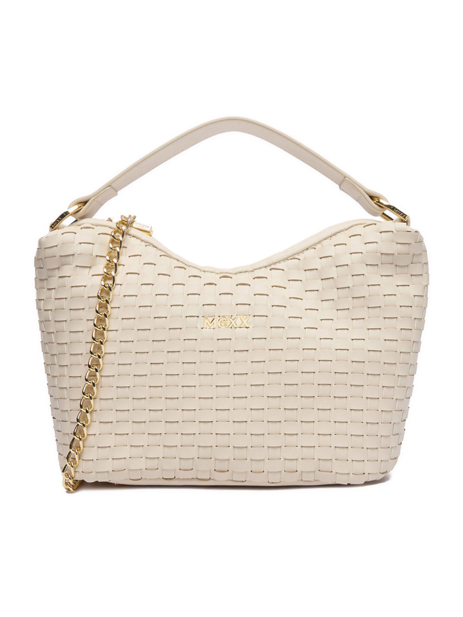 Handtasche Mexx Damenhandtasche Écru MEXX-CEO-MEXX-K-003-09 Elfenbein