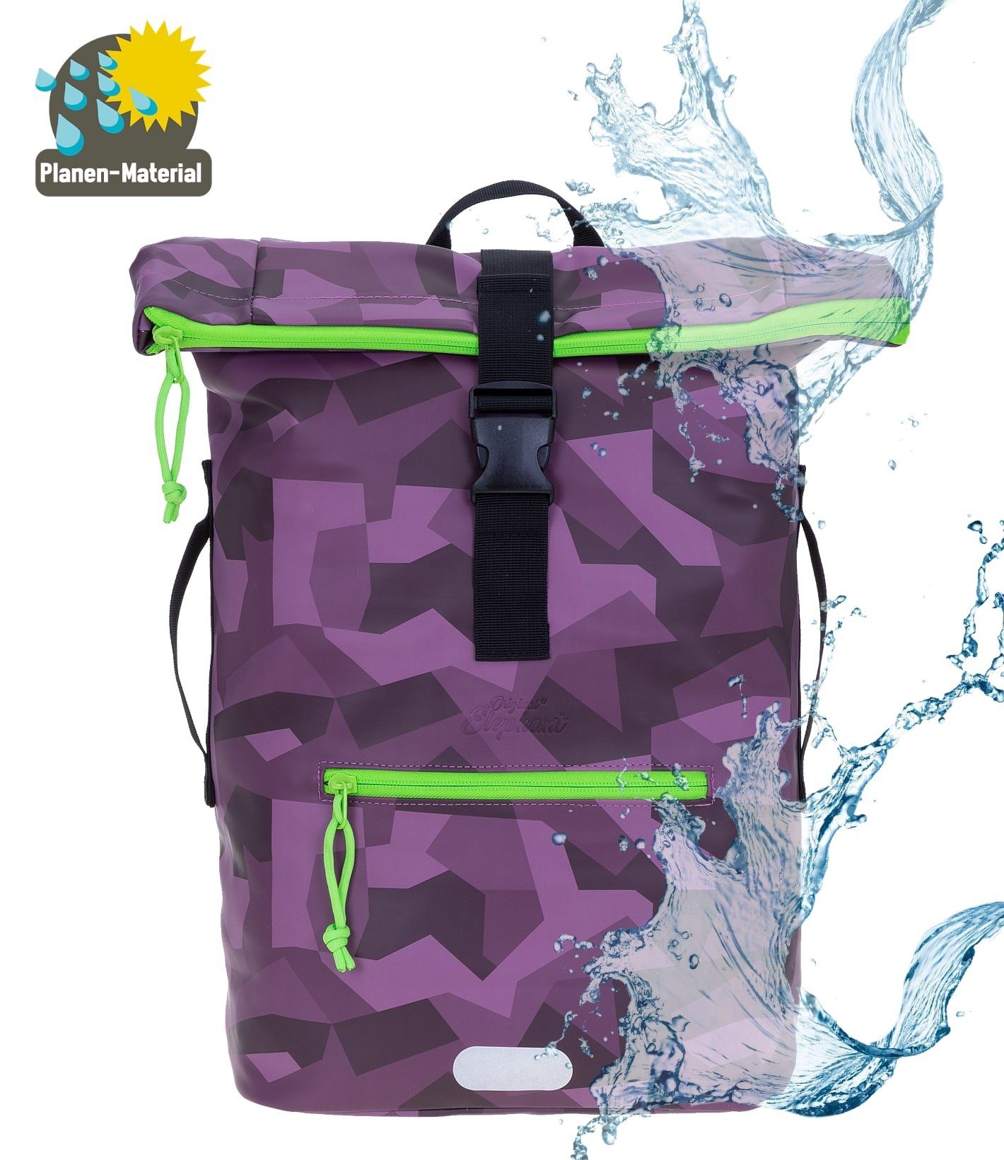 ELEPHANT Freizeitrucksack Time Bag aus Plane, günstig online kaufen