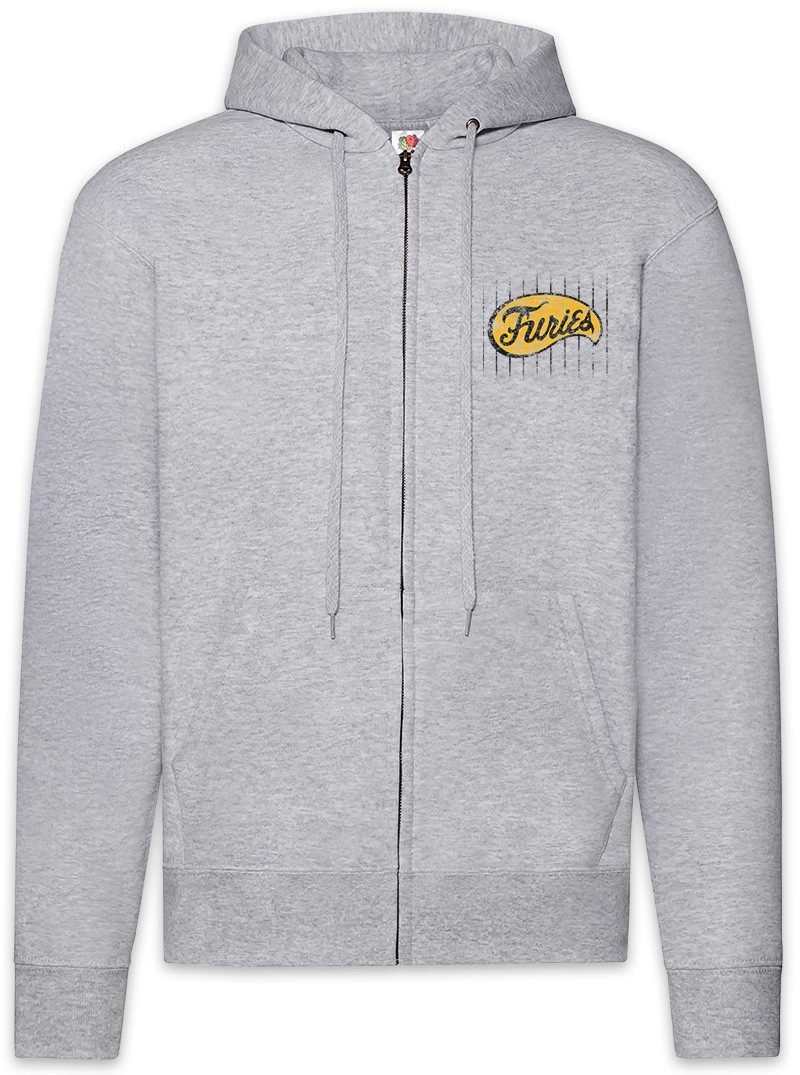 Sweatjacke The Warriors Furies Zipper Hoodie Die Kult Film Baseball Furies Riffs