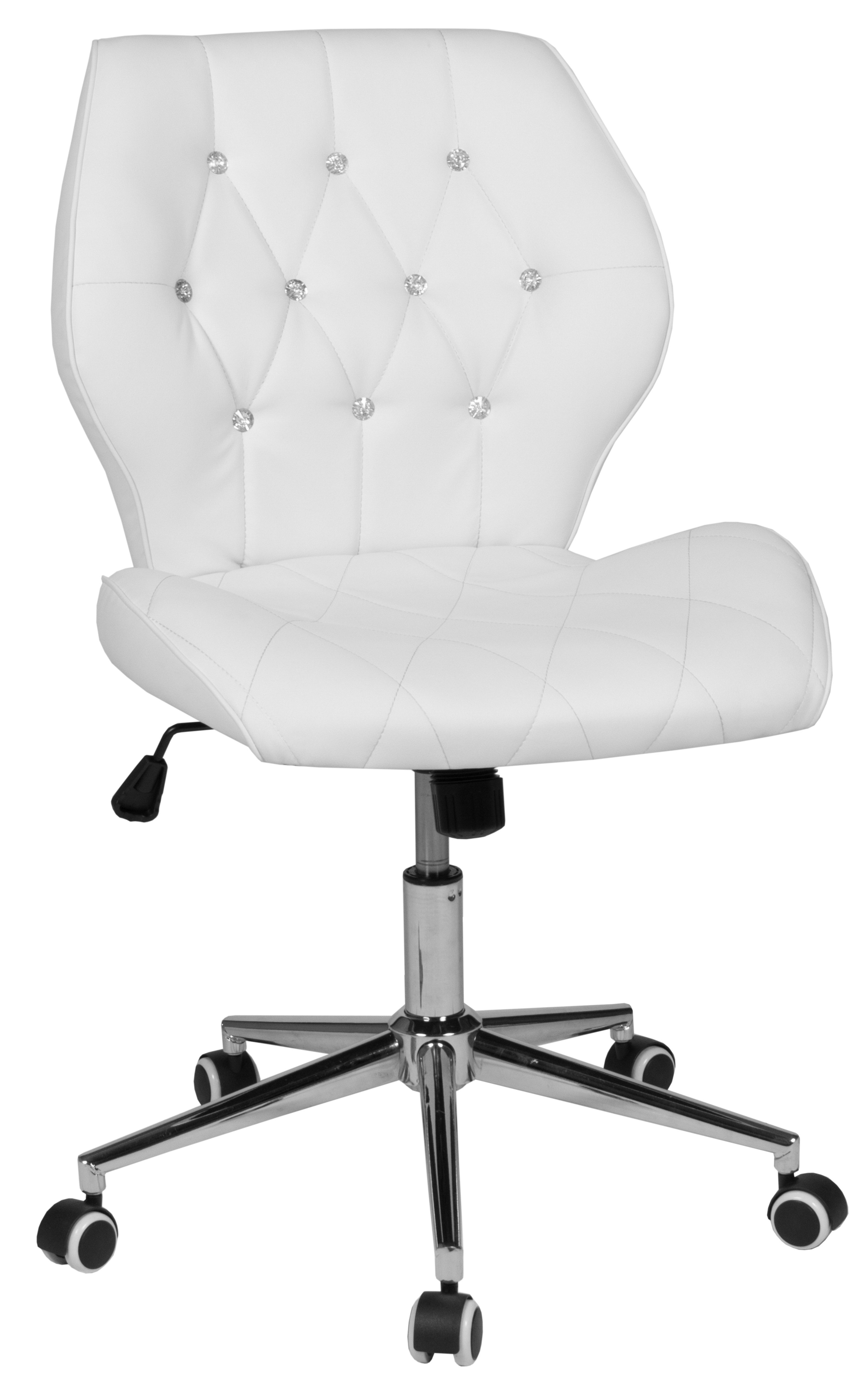 Duo Collection Drehstuhl Bürostuhl Jolina, Verzierungen in Kristalloptik, v günstig online kaufen