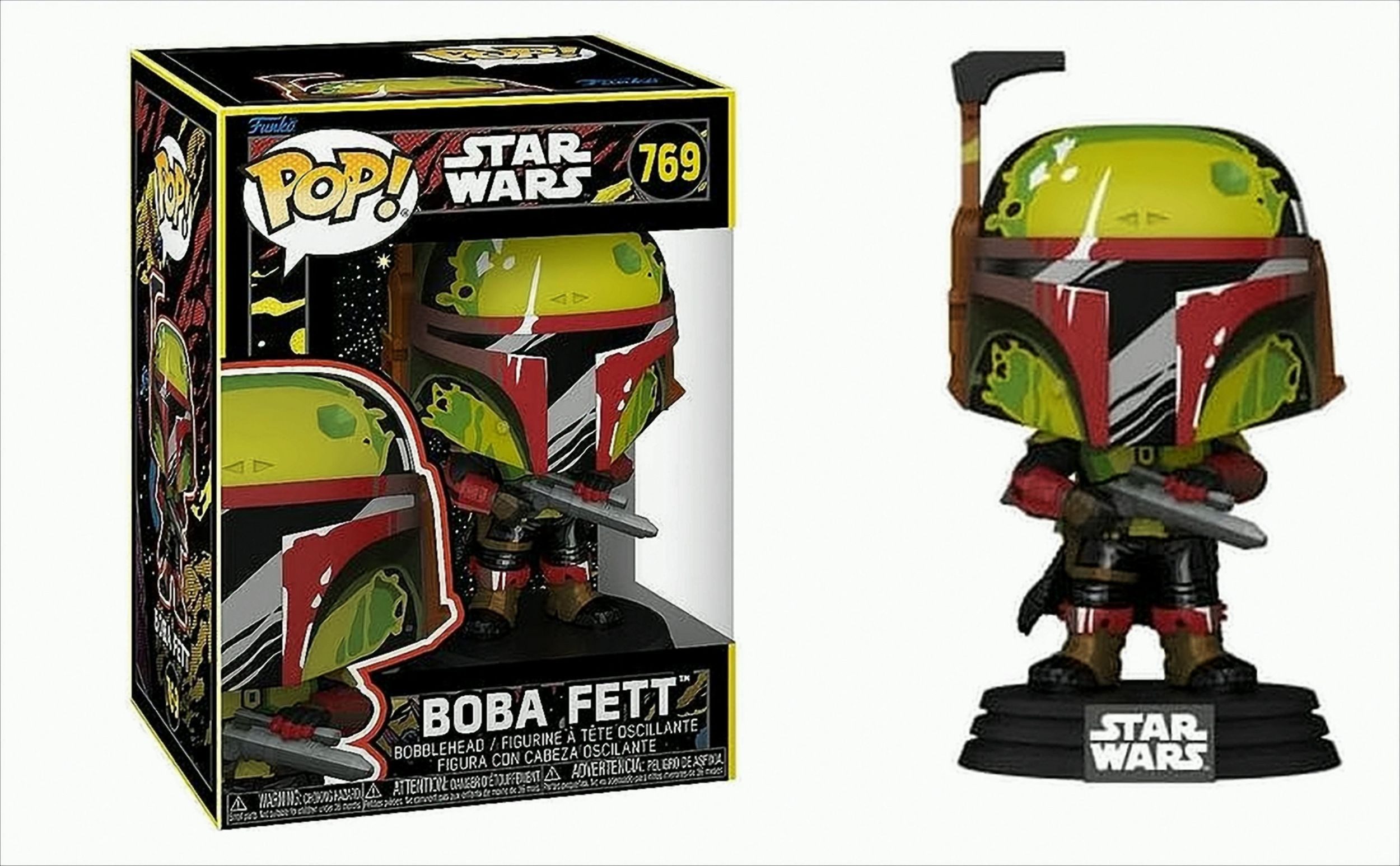 Spielfigur POP - Star Wars - Boba Fett (Retro)