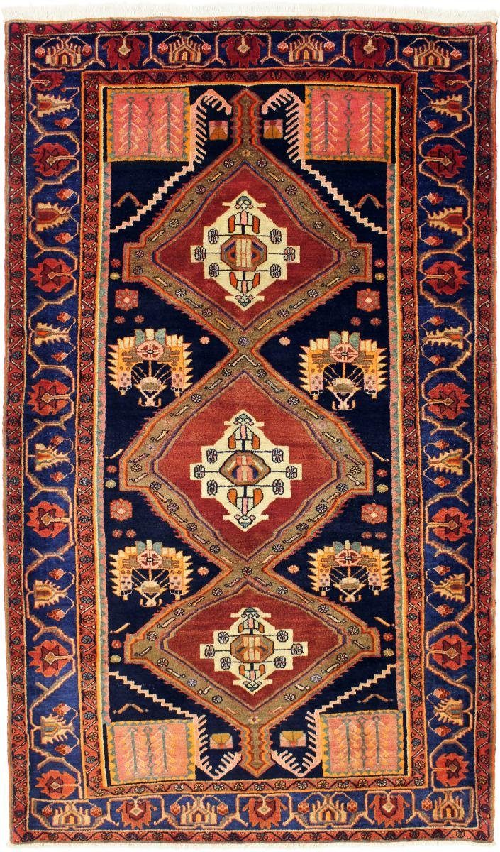 Orientteppich Bidjar Garoos 175x294 mm Handgeknüpfter Nain Perserteppich, Trading, 15 rechteckig, Höhe: / Orientteppich