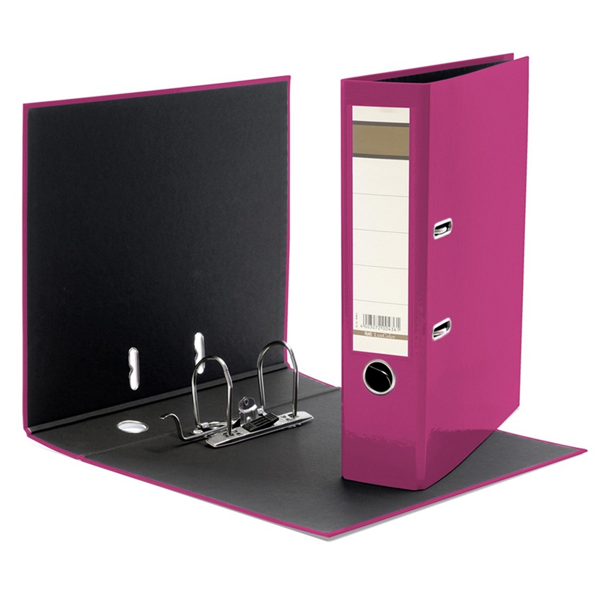 Primus Aktenordner Aktenordner / DIN A4 / 75mm breit / Farbe: pink