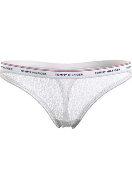 Tommy Hilfiger Underwear Slip 3 PACK THONG LACE (EXT SIZES) (Packung, 3er-Pack) mit Tommy Hilfiger Logobund