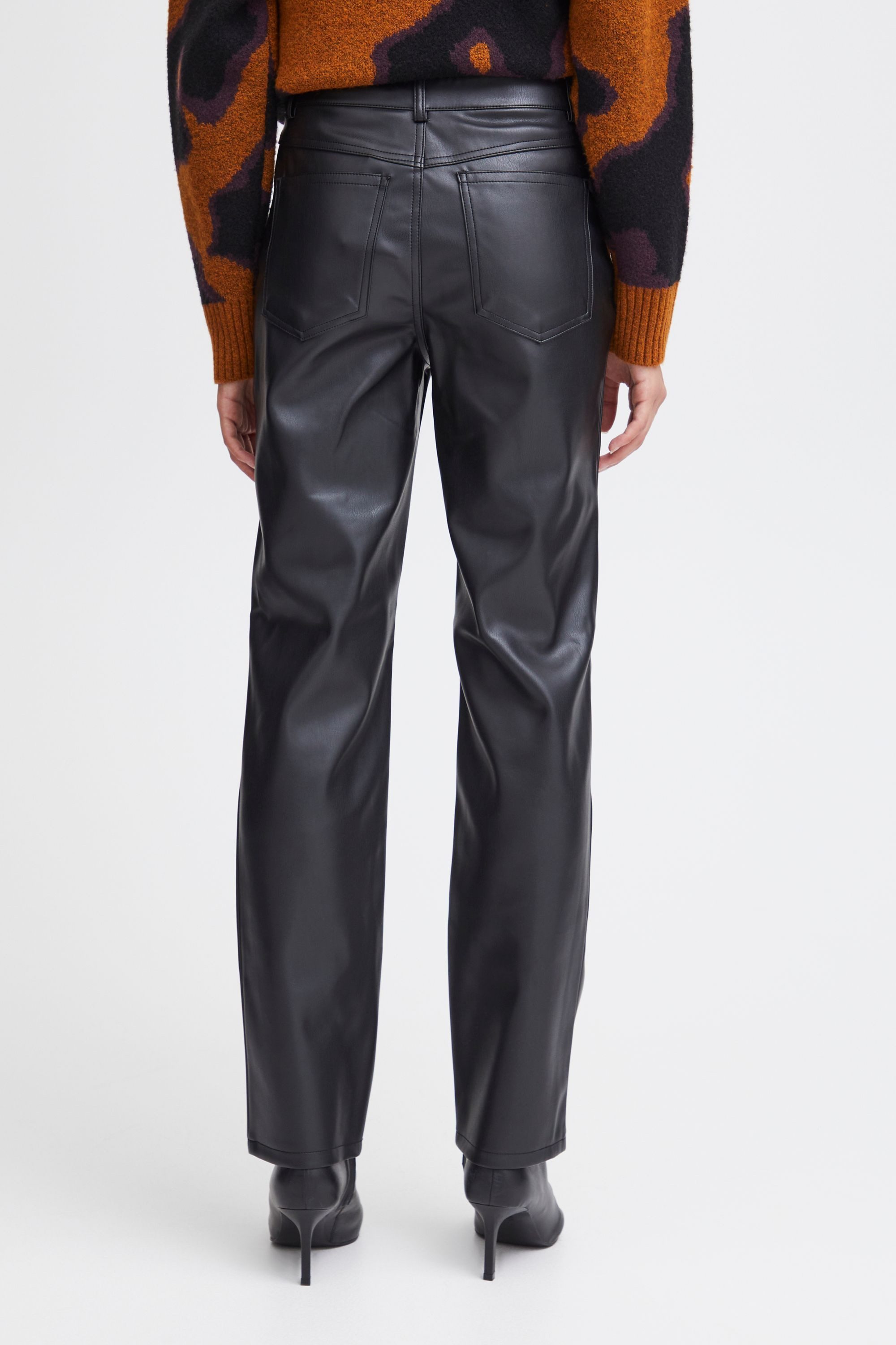 b.young Stoffhose Lederimitathose günstig online kaufen