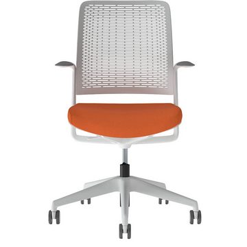 TOPSTAR Bürostuhl 1 Stuhl Bürostuhl WITHME - orange/grau