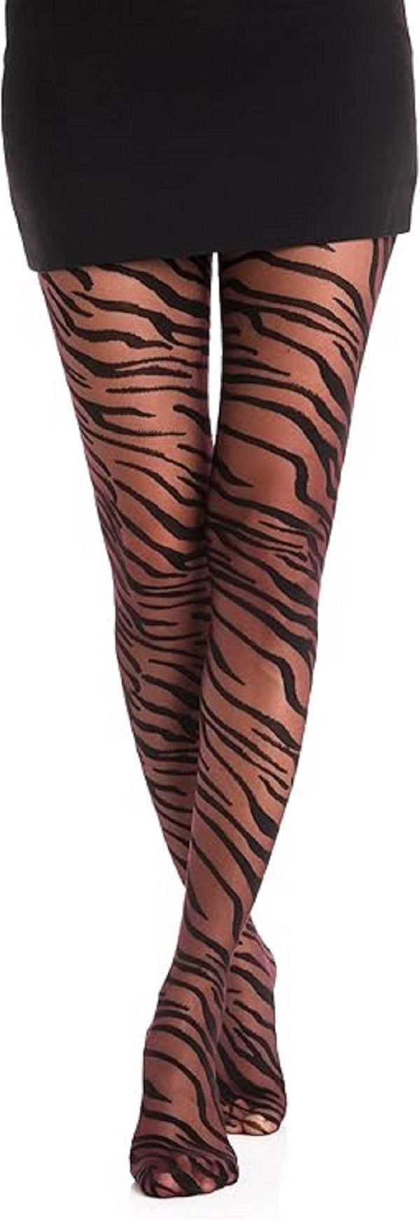 cofi1453 Feinstrumpfhose Strumpfhosen Strumpfhose 40Denier mit Animal-Muste günstig online kaufen