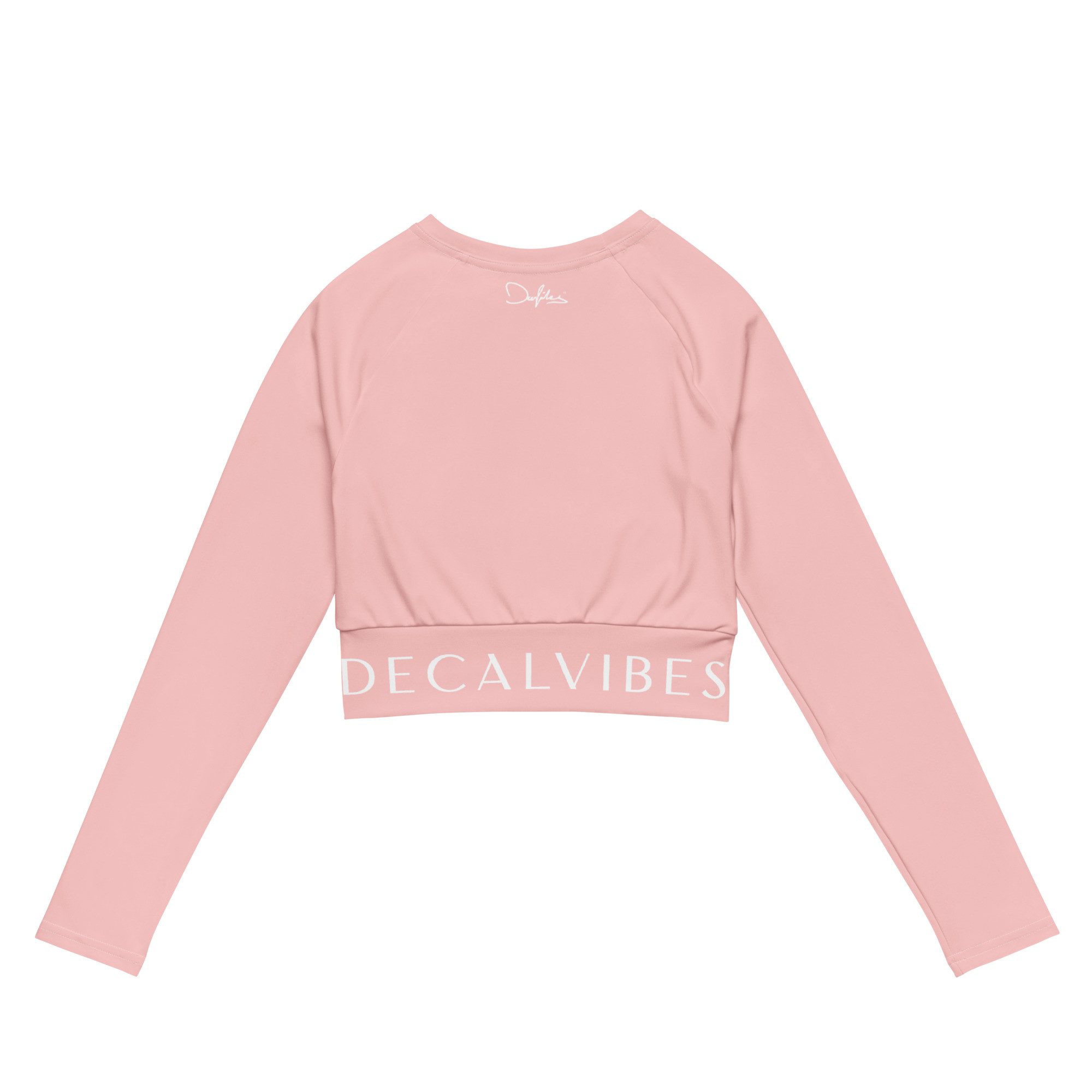 DECALVIBES Crop-Top Crop Top mit langen Ärmeln Ultimate Classic UPF 50+, lange Raglanärmel, Crop-Schnitt, recyceltes Material
