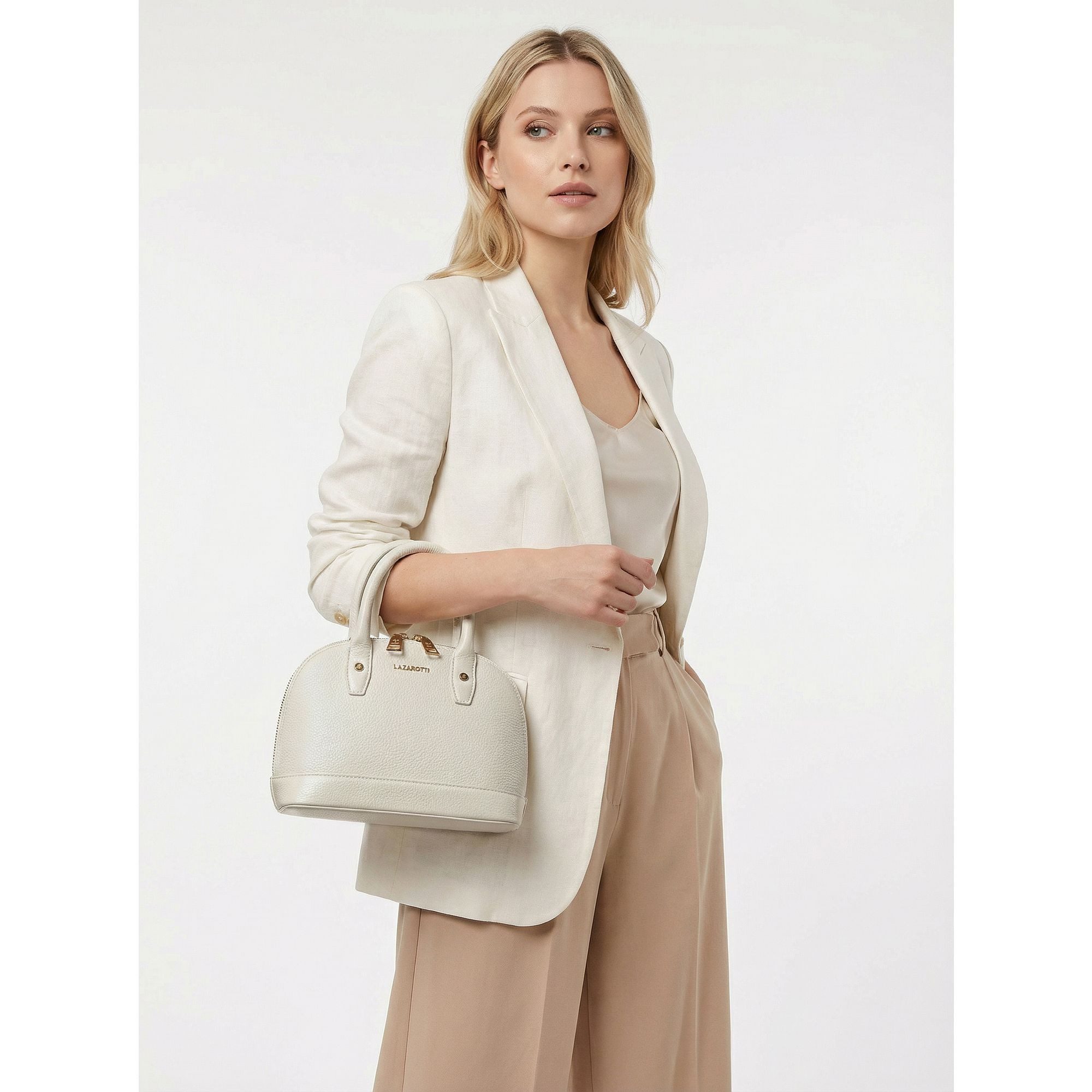 Lazarotti Henkeltasche Bologna Leather, Leder