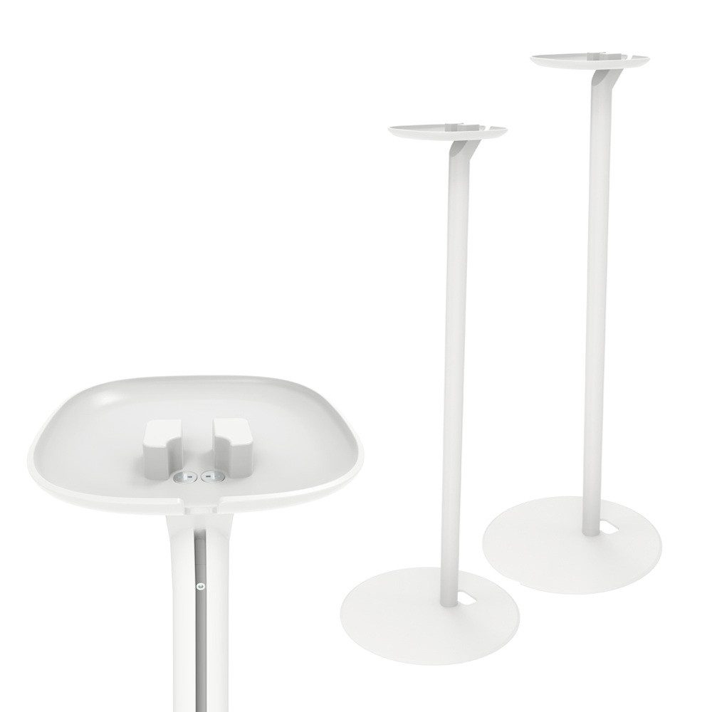 ARLI Lautsprecherständer Ständer für SONOS ONE / SL und Play 1 Lautsprecher, (inkl. Kabelmanagement, Befestigungsmaterial und Montageanleitung, 2 er Pack, Set)