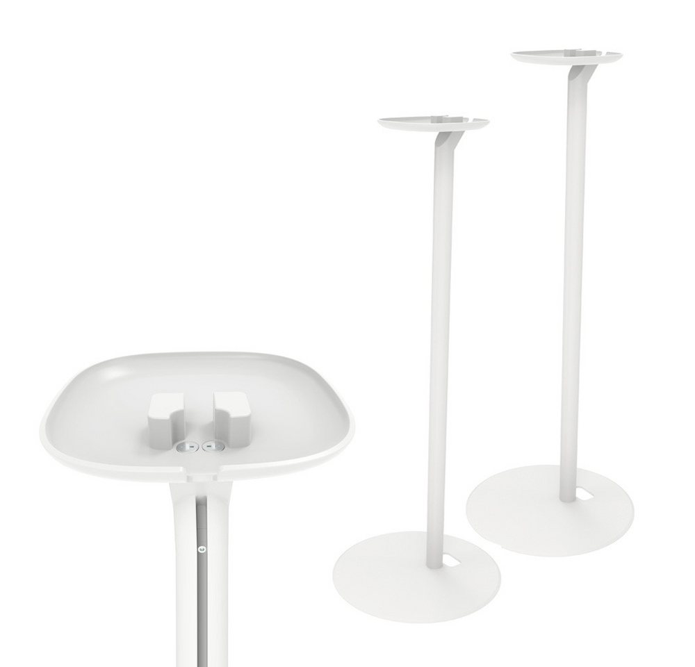 ARLI Lautsprecherständer Ständer für SONOS ONE / SL und Play 1 Lautsprecher, (inkl. Kabelmanagement, Befestigungsmaterial und Montageanleitung, 2 er Pack, Set)