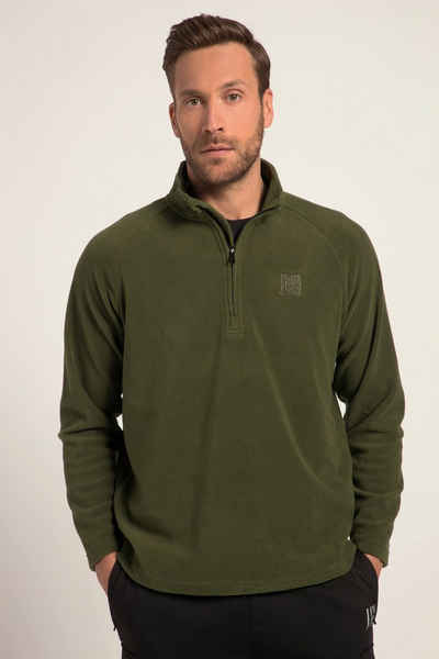 JP1880 Sweatshirt Fleece-Pullover Outdoor Troyer Stehkragen