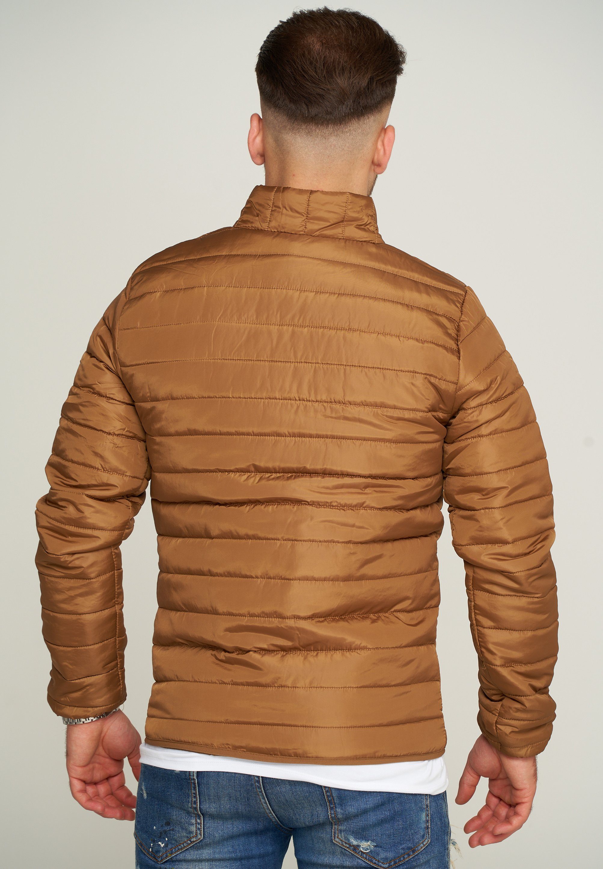 MJNASRAN SOULSTAR Tabacco Blouson Steppjacke