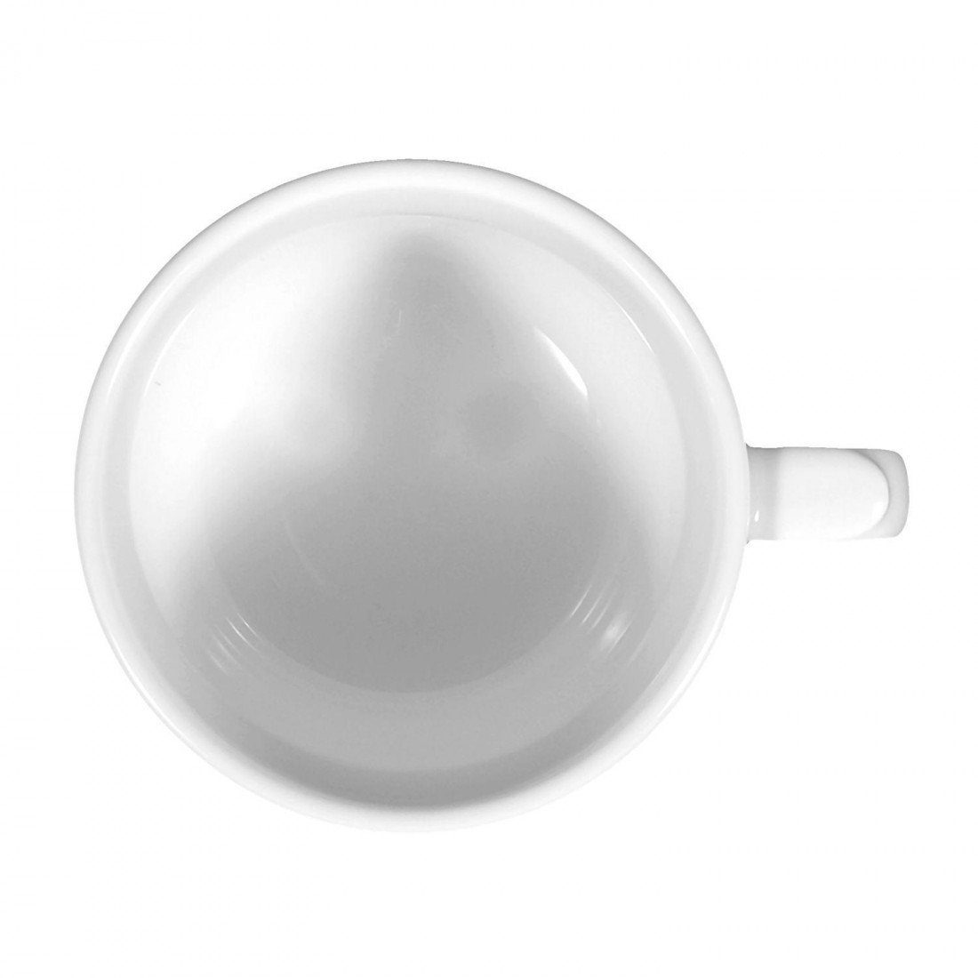 Seltmann Weiden Tasse Kaffee 180 Obertasse rund Salamandergeeignet Porzellan, Porzellan weiß, Laguna ml