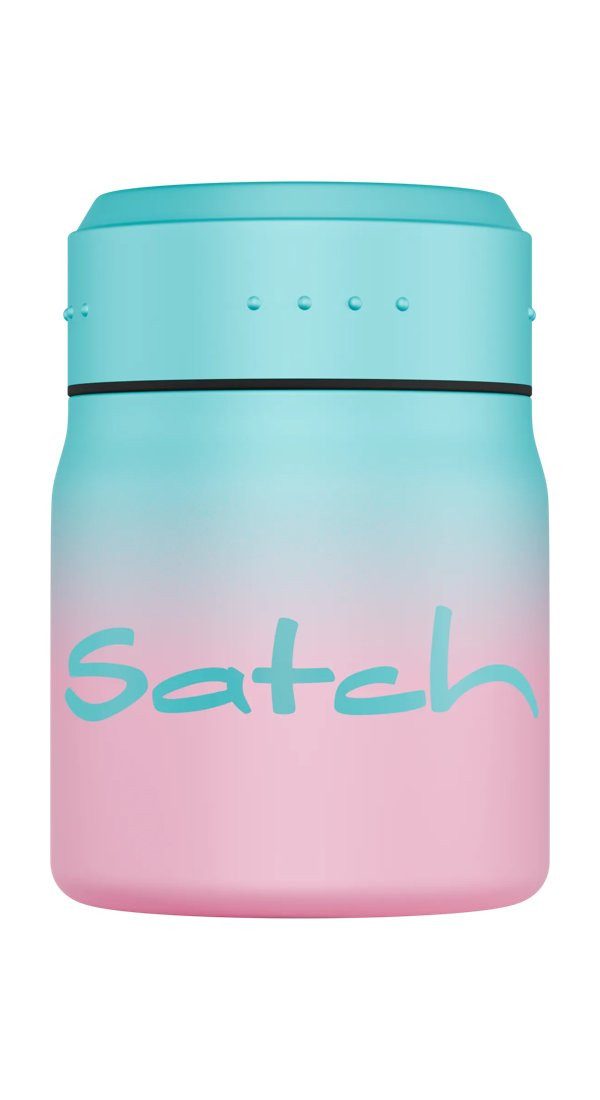 Satch Lunchbox Thermo Lunchbox, Edelstahl, (Thermo Lunchbox, 3-tlg., 1x Thermo Lunchbox, 1x Gabel-Löffelkombination), spülmaschinengeeignet bis 45 Grad, Handwäsche empfohlen