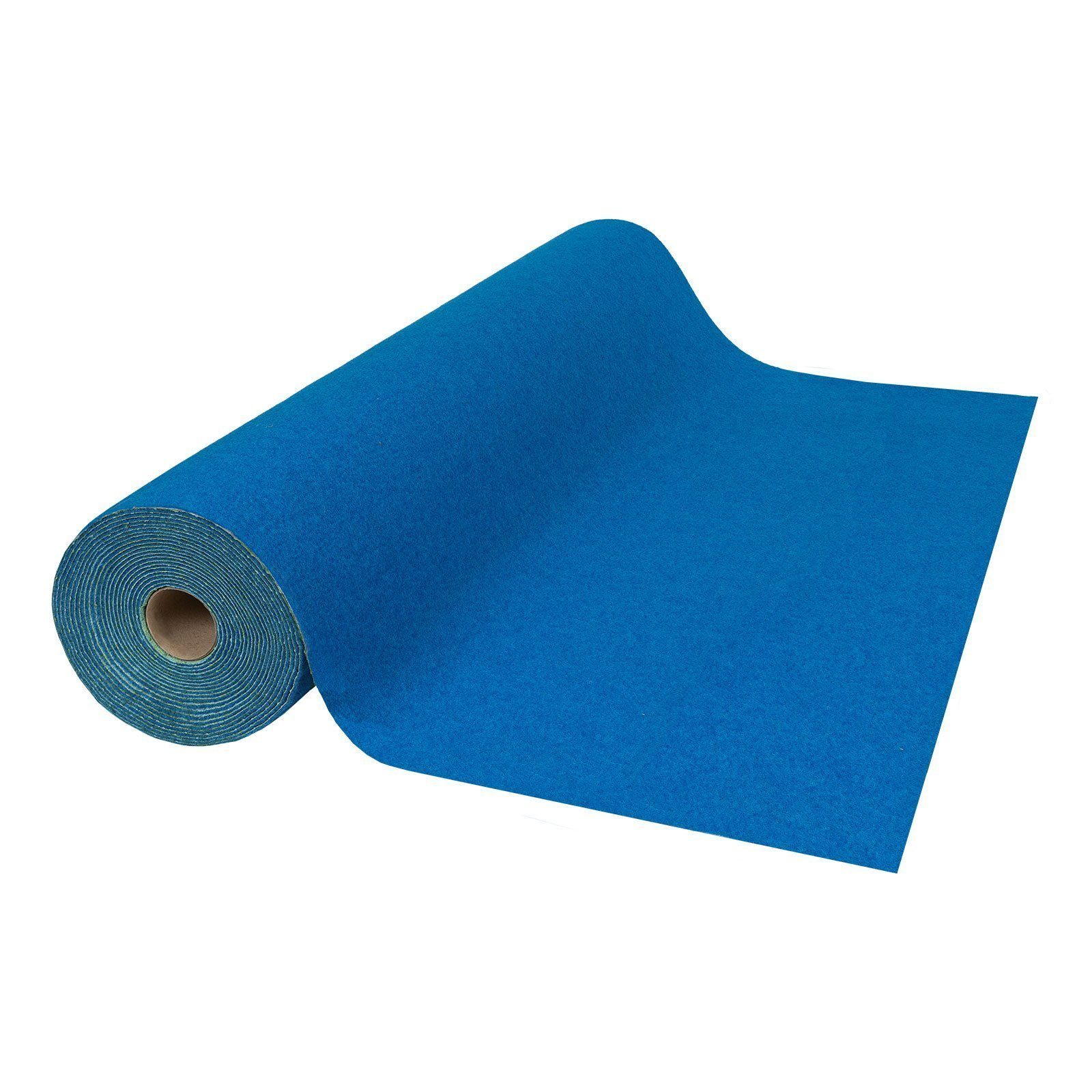 Floordirekt Kunstrasen Farbwunder Park Blau, Erhältlich in verschiedenen Größen, Kunstrasen, Höhe: 6 mm